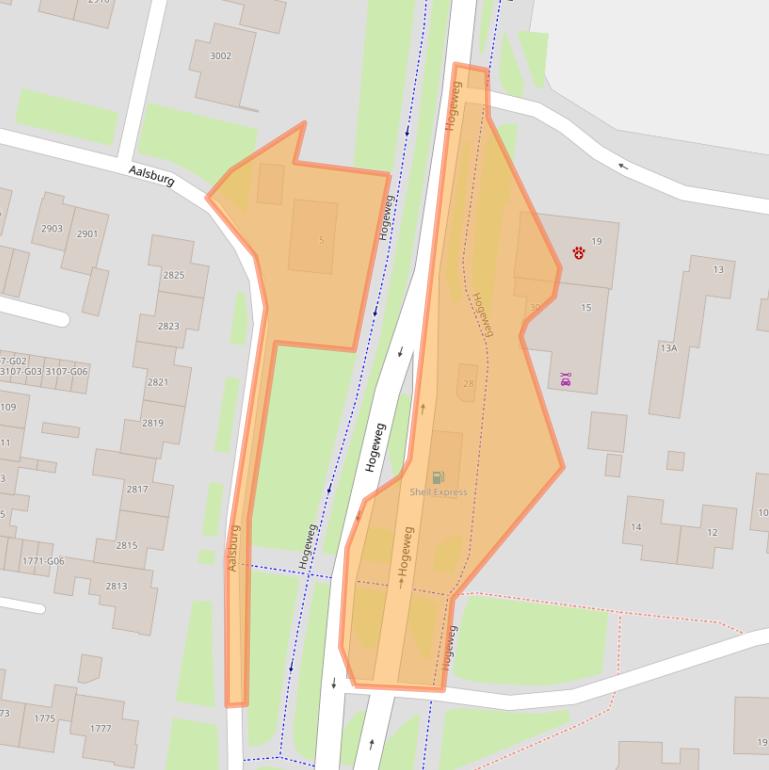 Kaart van postcodegebied 6602TA.