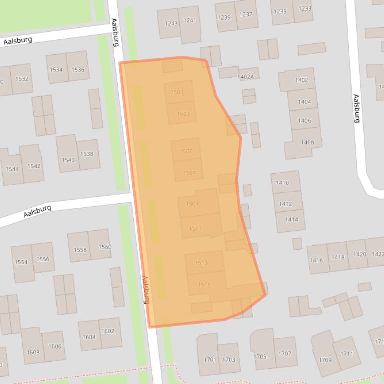 Kaart van postcodegebied 6602TR.