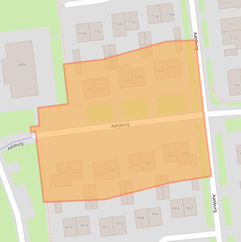 Kaart van postcodegebied 6602TW.