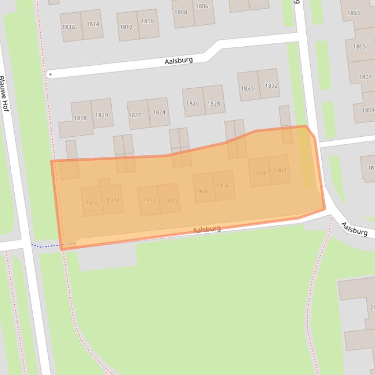 Kaart van postcodegebied 6602VJ.