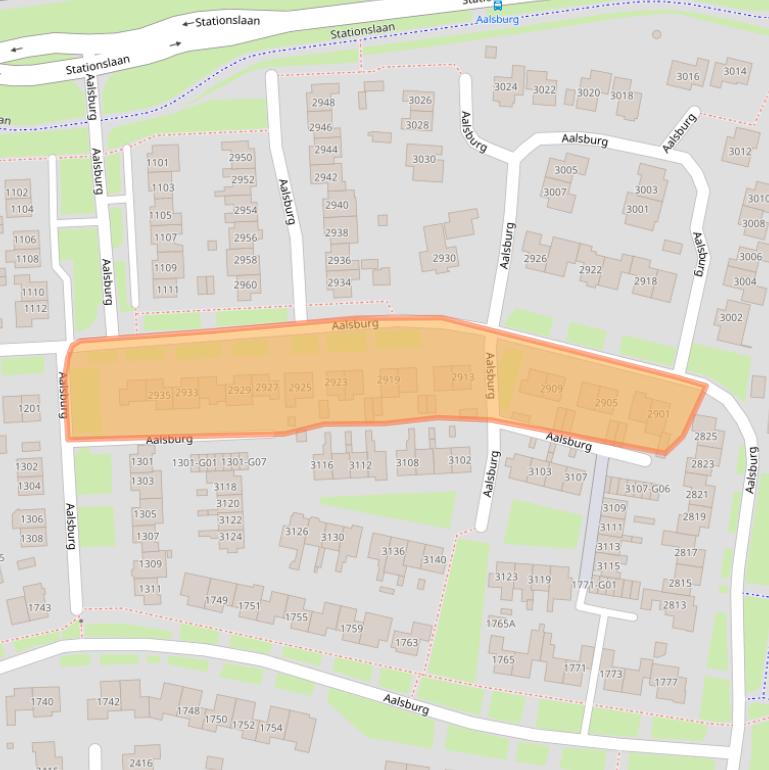 Kaart van postcodegebied 6602WK.