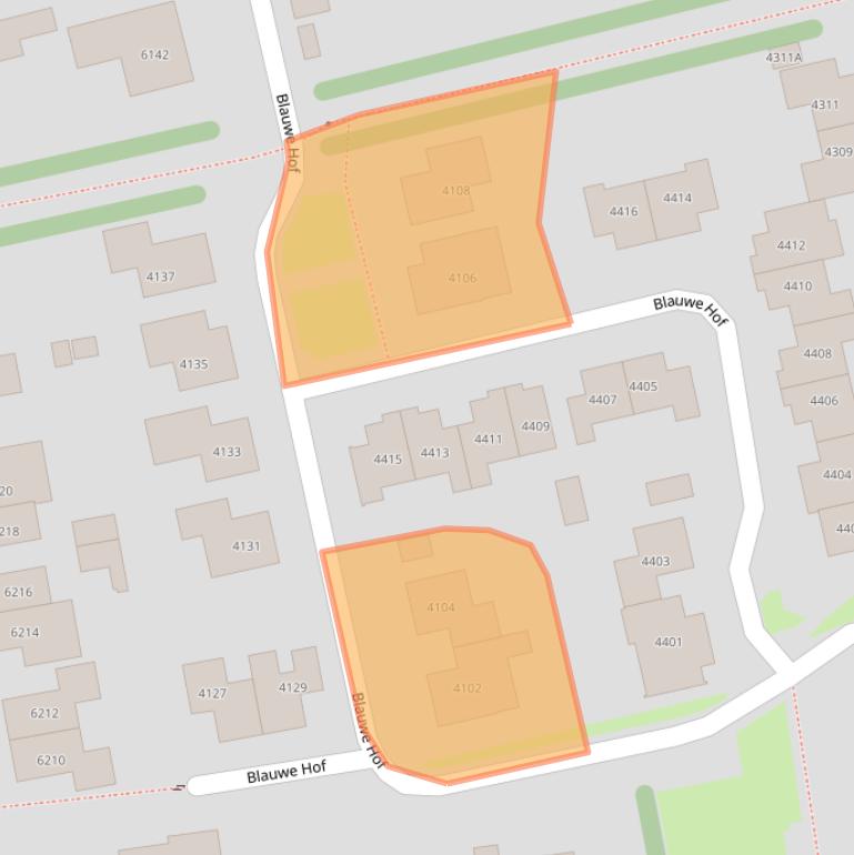 Kaart van postcodegebied 6602ZZ.