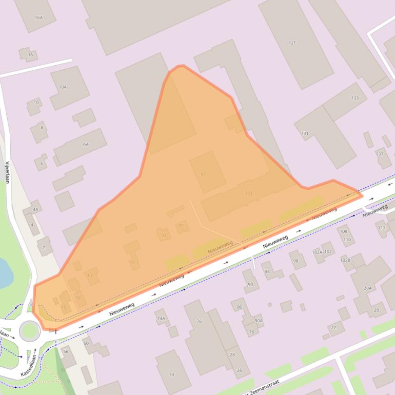 Kaart van postcodegebied 6603BK.
