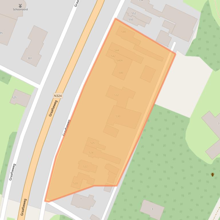 Kaart van postcodegebied 6603CK.