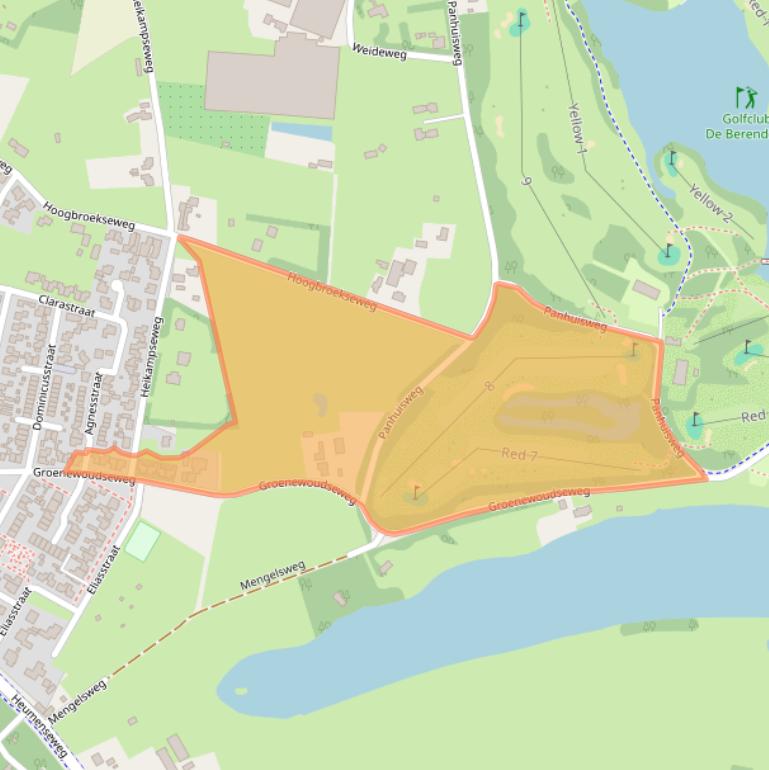 Kaart van postcodegebied 6603DH.