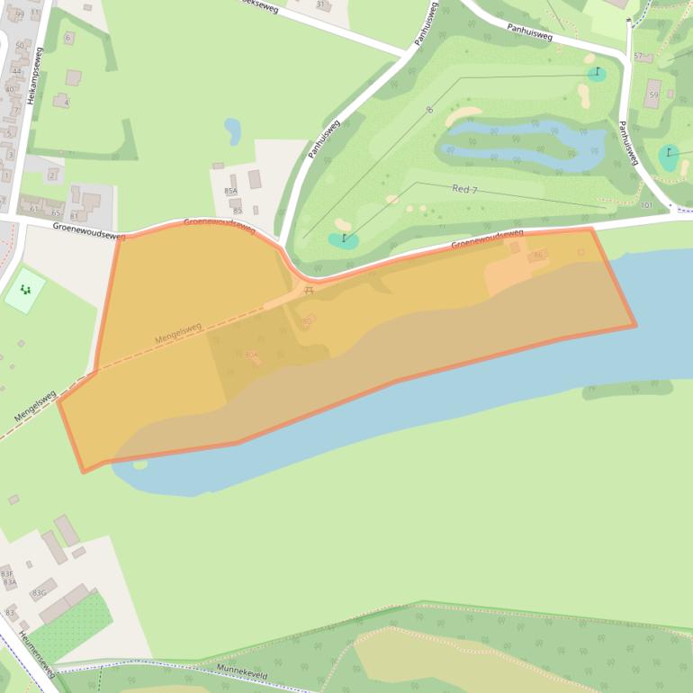 Kaart van postcodegebied 6603DK.