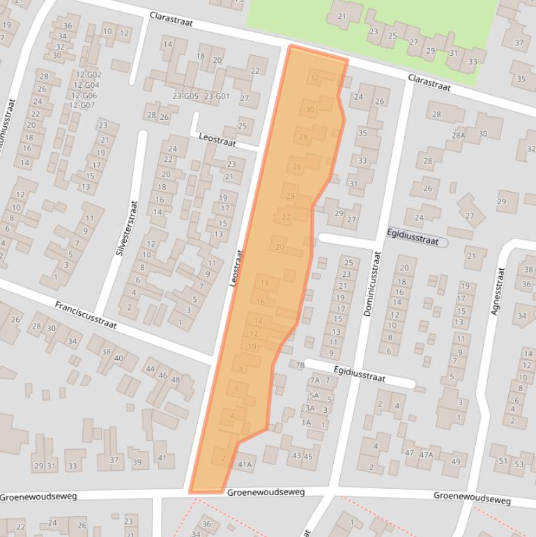 Kaart van postcodegebied 6603EB.