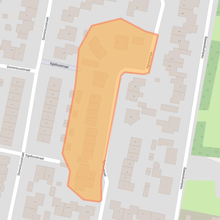 Kaart van postcodegebied 6603EK.