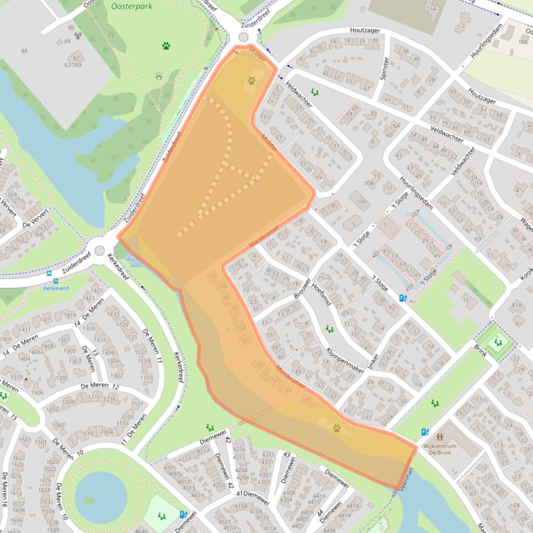 Kaart van postcodegebied 6603JH.