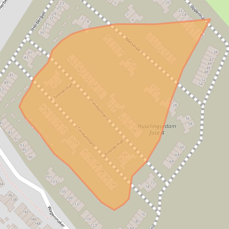 Kaart van postcodegebied 6603ML.
