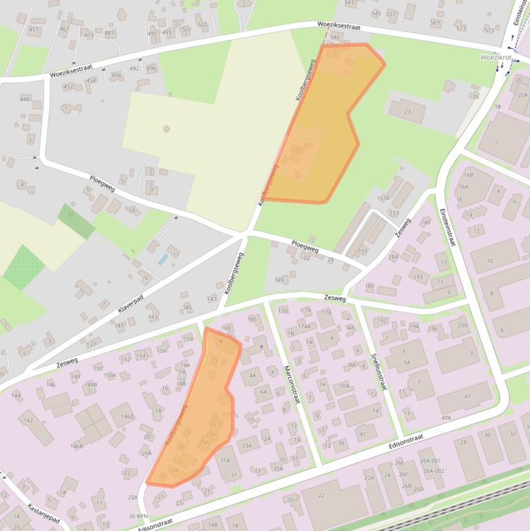 Kaart van postcodegebied 6604BL.