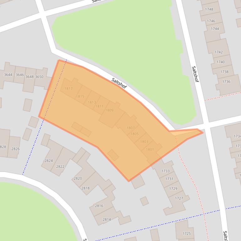 Kaart van postcodegebied 6604EN.