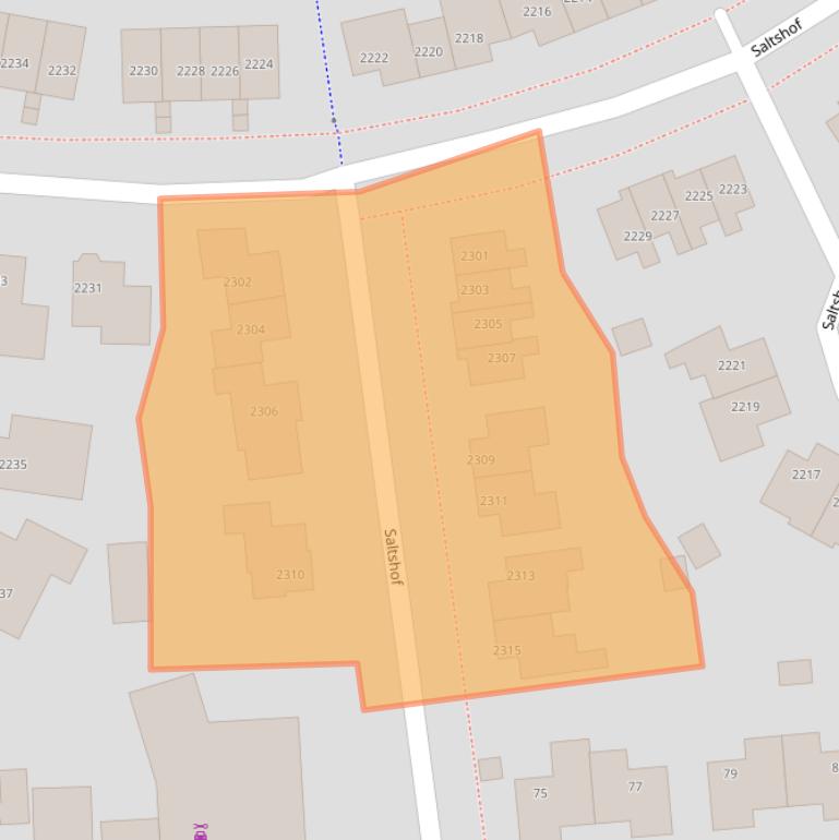 Kaart van postcodegebied 6604EZ.