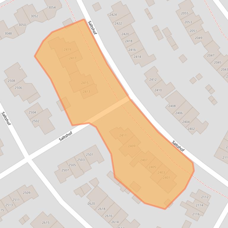 Kaart van postcodegebied 6604GA.