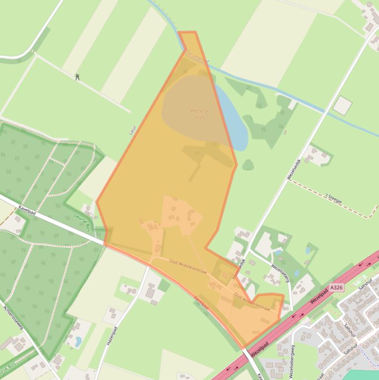 Kaart van postcodegebied 6604KD.