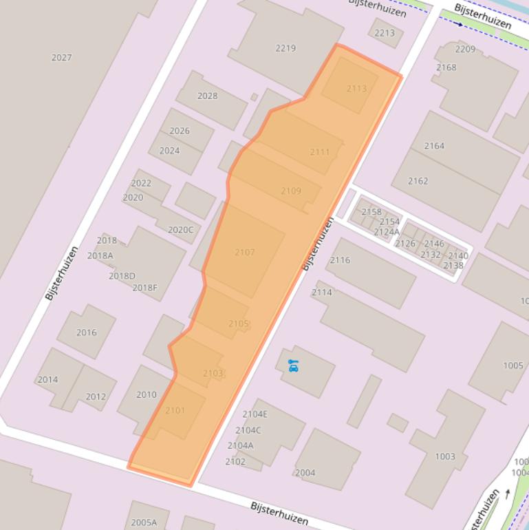 Kaart van postcodegebied 6604LE.