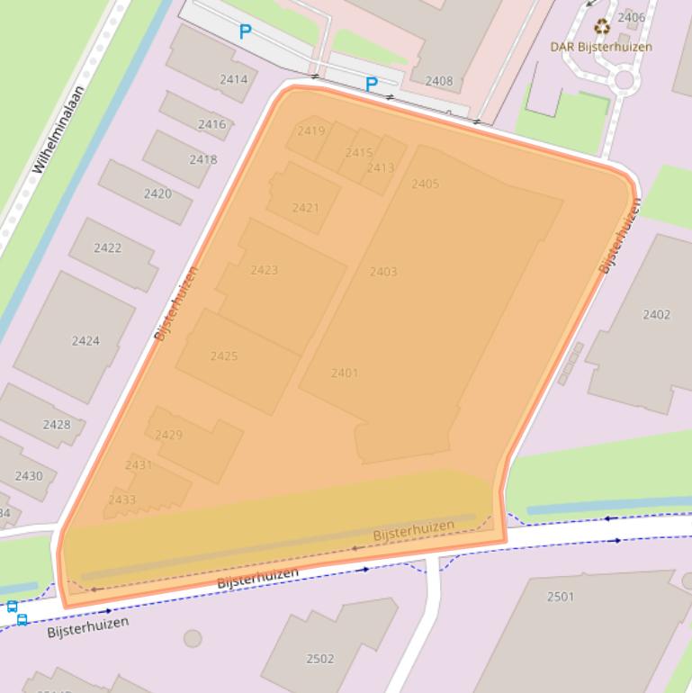 Kaart van postcodegebied 6604LK.