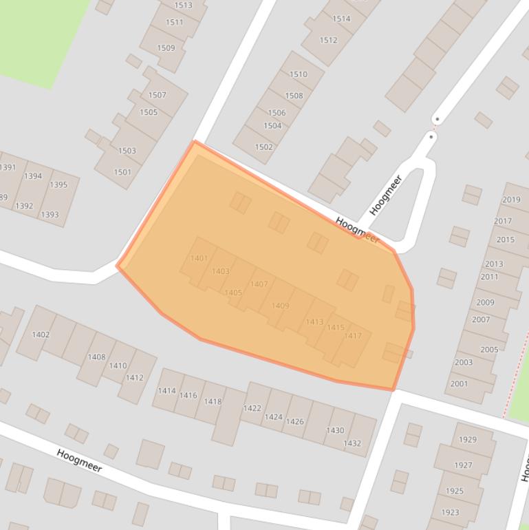 Kaart van postcodegebied 6605BG.