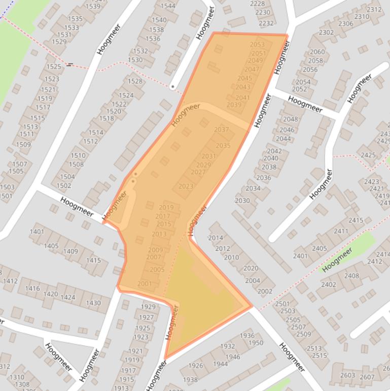 Kaart van postcodegebied 6605CA.