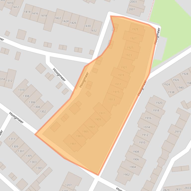 Kaart van postcodegebied 6605CL.