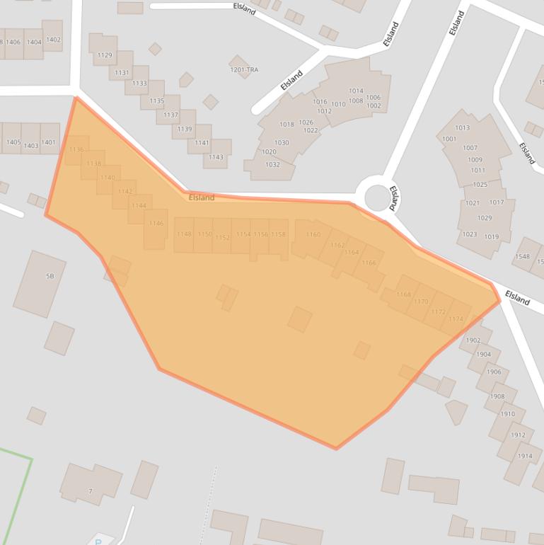 Kaart van postcodegebied 6605KG.