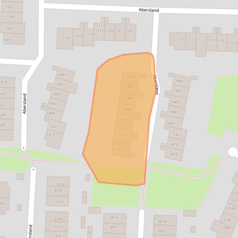 Kaart van postcodegebied 6605MP.