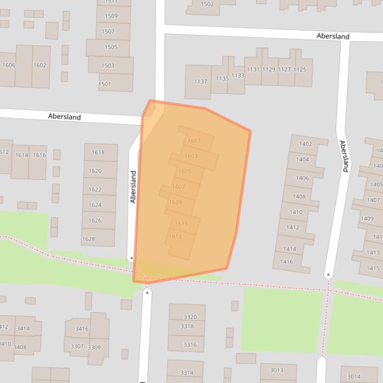 Kaart van postcodegebied 6605MT.