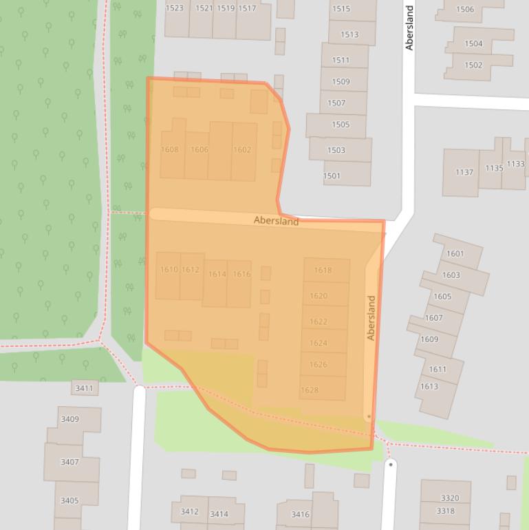 Kaart van postcodegebied 6605MV.