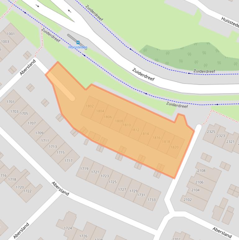 Kaart van postcodegebied 6605ND.