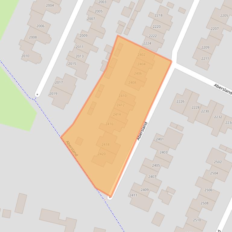 Kaart van postcodegebied 6605NS.