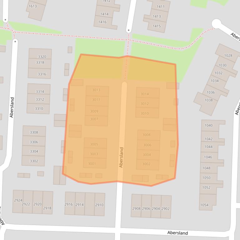 Kaart van postcodegebied 6605PH.