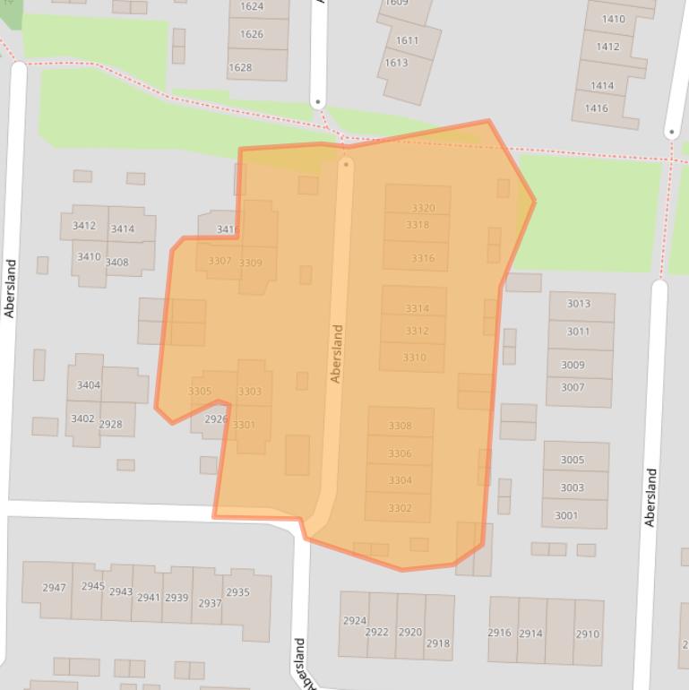 Kaart van postcodegebied 6605PM.