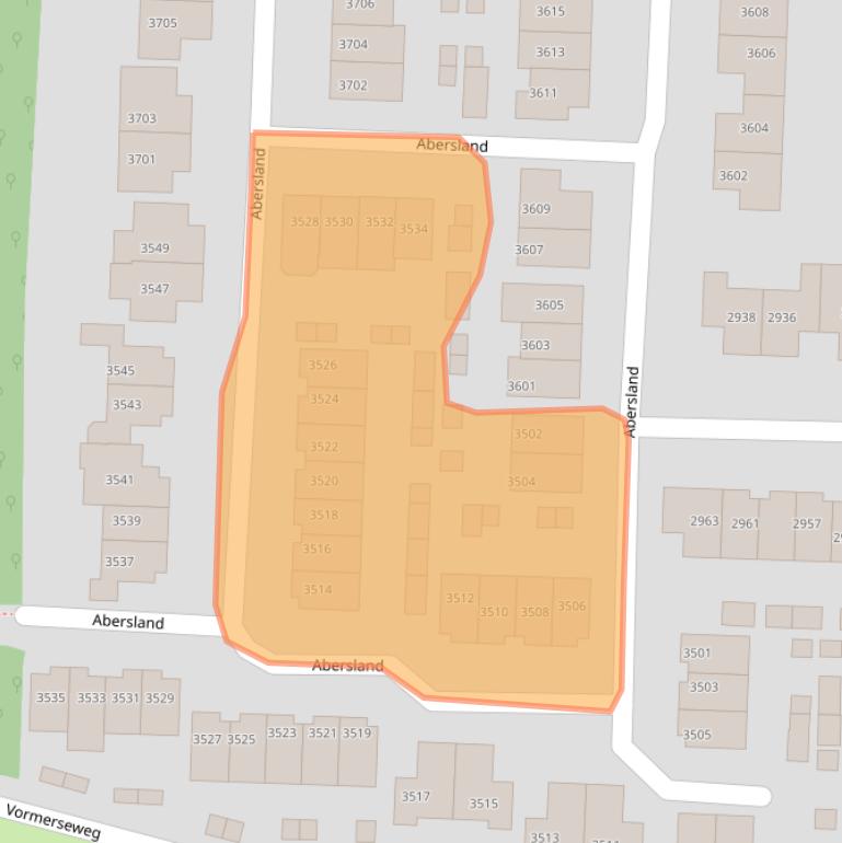 Kaart van postcodegebied 6605PR.