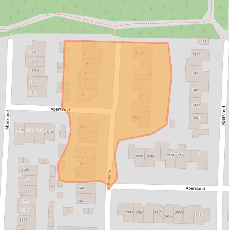 Kaart van postcodegebied 6605PS.