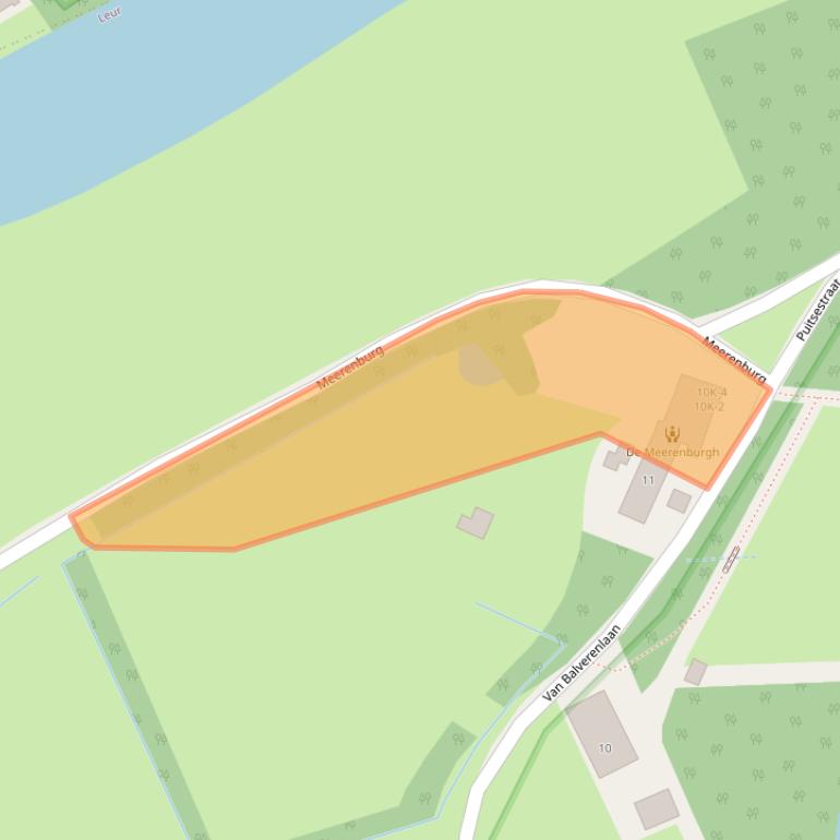 Kaart van postcodegebied 6615AA.