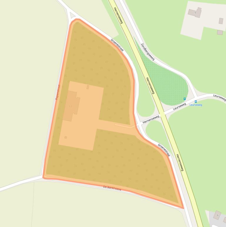 Kaart van postcodegebied 6615AT.