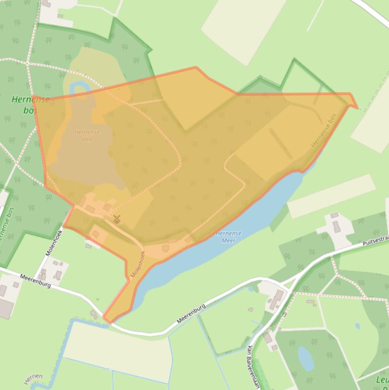 Kaart van postcodegebied 6616AP.