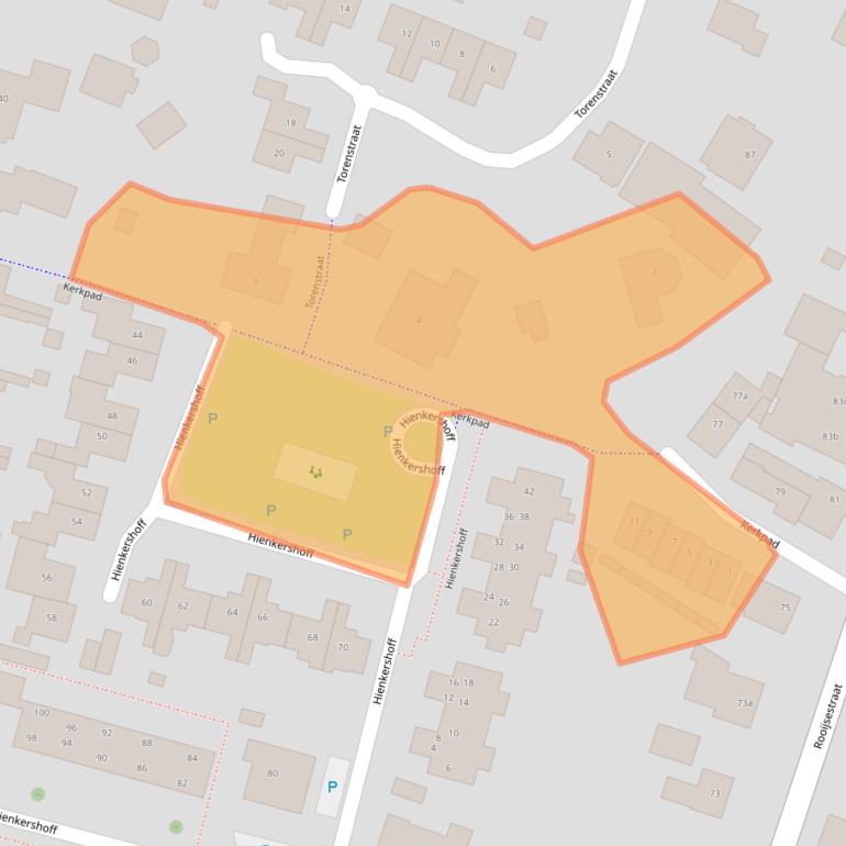 Kaart van postcodegebied 6621BC.