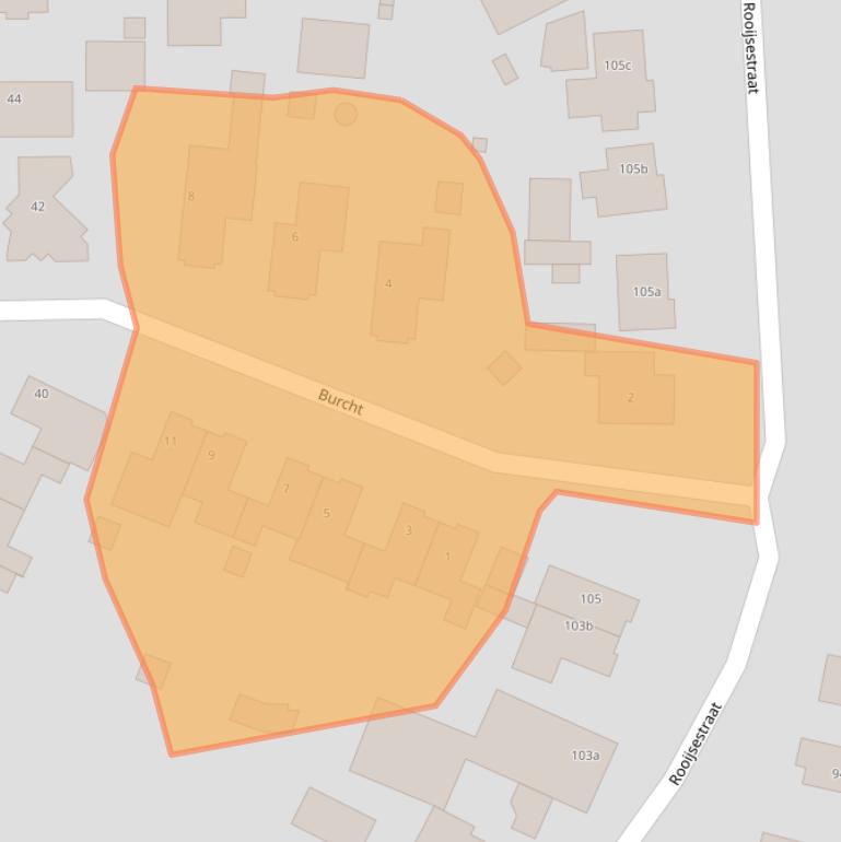 Kaart van postcodegebied 6621EC.