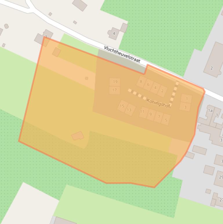 Kaart van postcodegebied 6621GA.