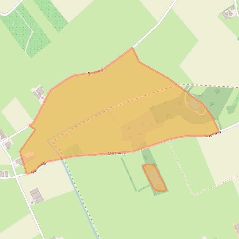 Kaart van postcodegebied 6621KK.