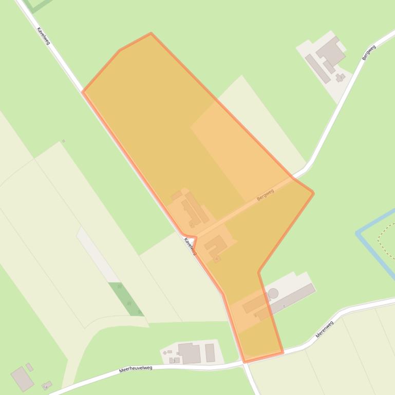 Kaart van postcodegebied 6621KR.