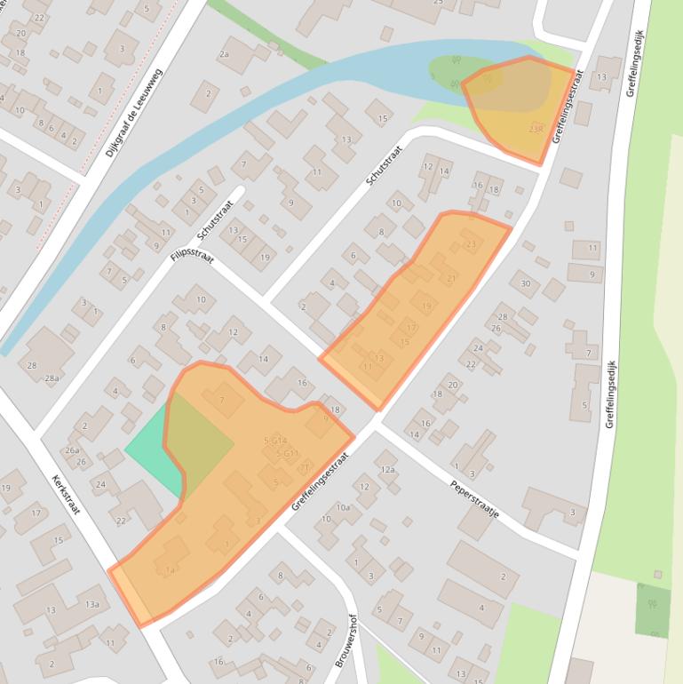 Kaart van postcodegebied 6626AN.