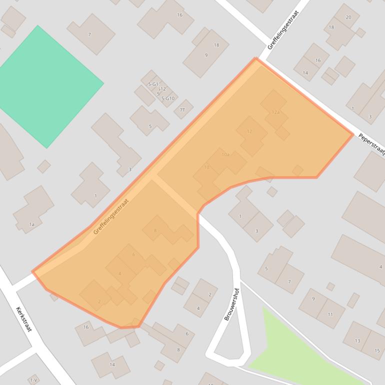 Kaart van postcodegebied 6626AR.