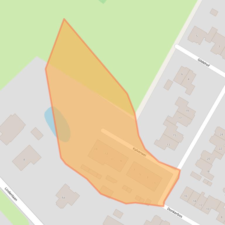 Kaart van postcodegebied 6626KR.