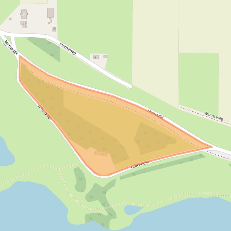 Kaart van postcodegebied 6629KA.