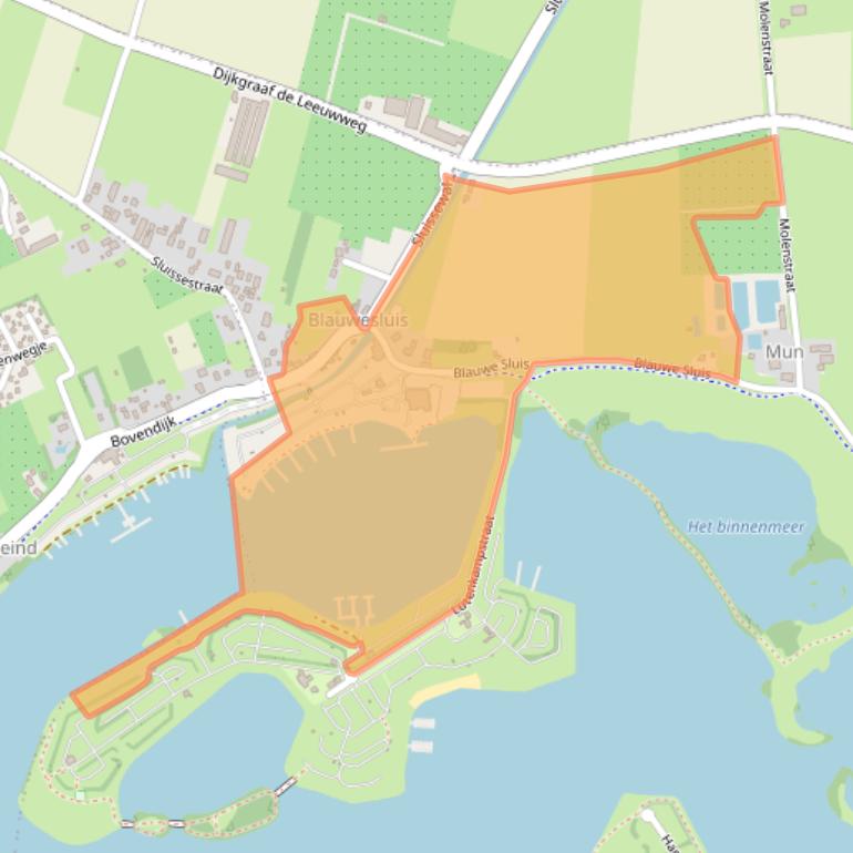 Kaart van postcodegebied 6629KK.