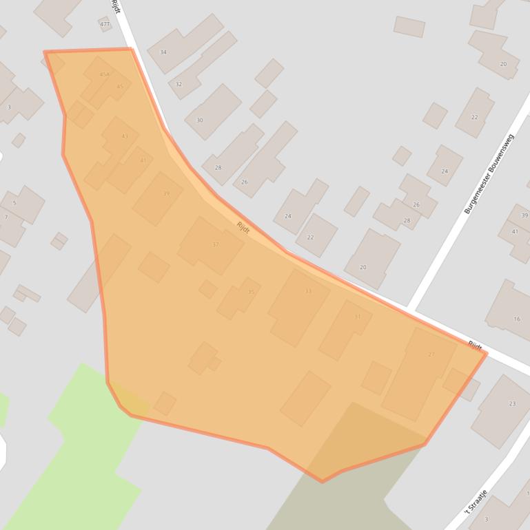 Kaart van postcodegebied 6631AP.