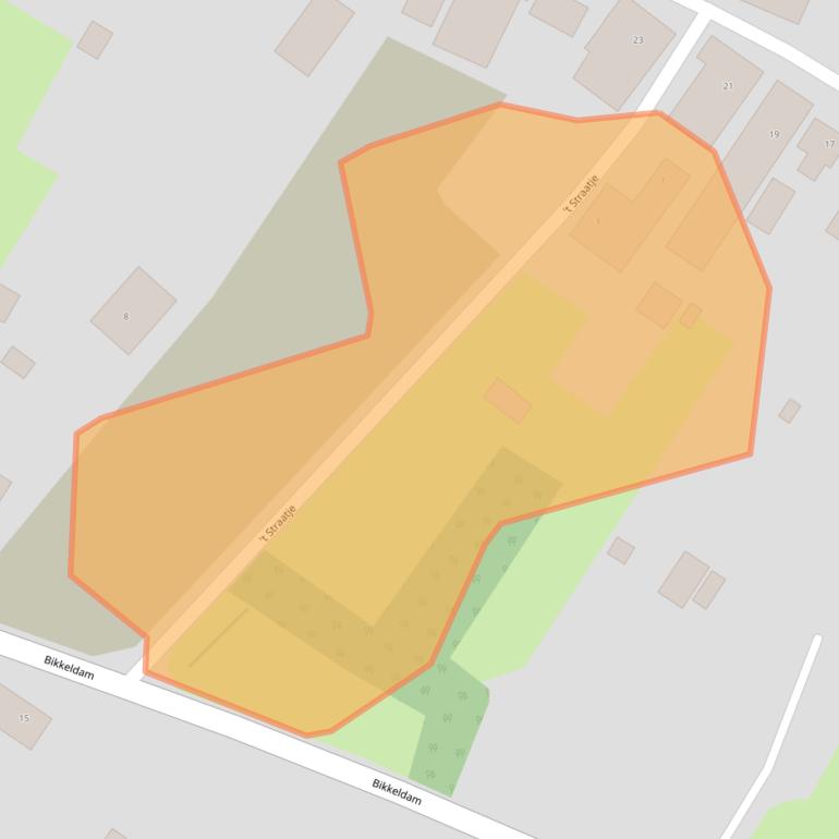 Kaart van postcodegebied 6631AV.