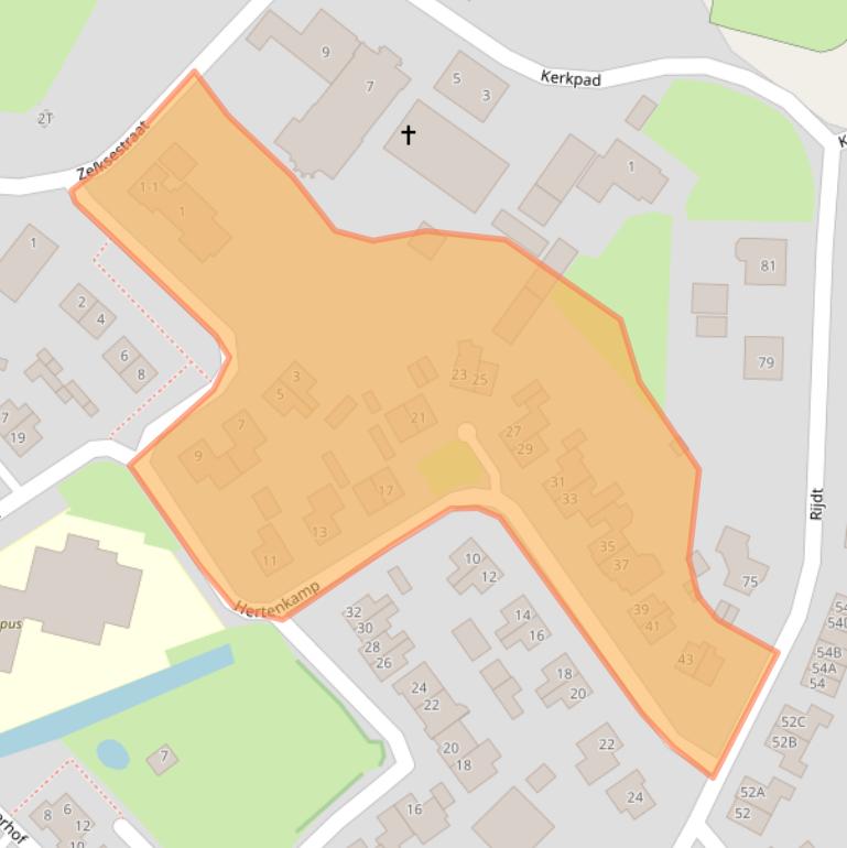 Kaart van postcodegebied 6631CB.